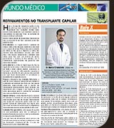 Matéria do Jornal Diário do Nordeste Reportagem - Refinamentos no Transplante Capilar - Dr. Márcio Crisóstomo.