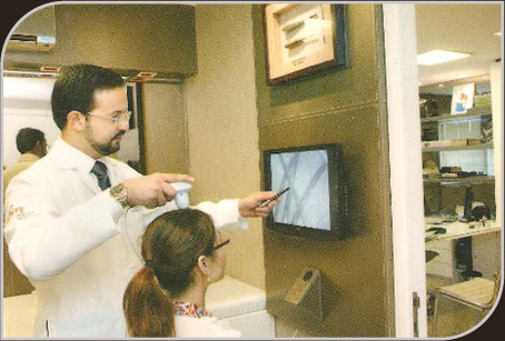 Análise do couro cabeludo por microscopia digital