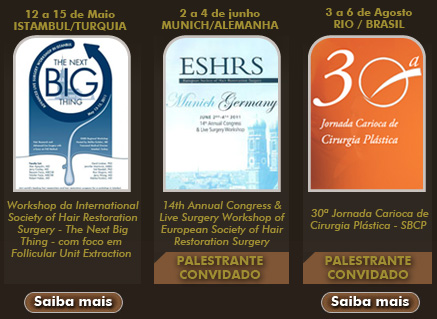 Eventos Científicos que o Dr. Márcio Crisóstomo participou em 2011